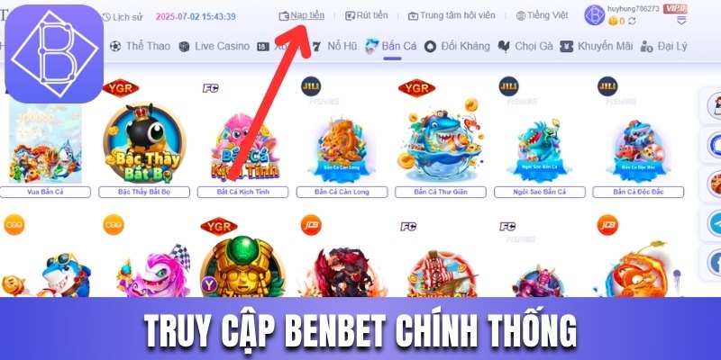 Lựa chọn đường dẫn chính thống đến nhà cái